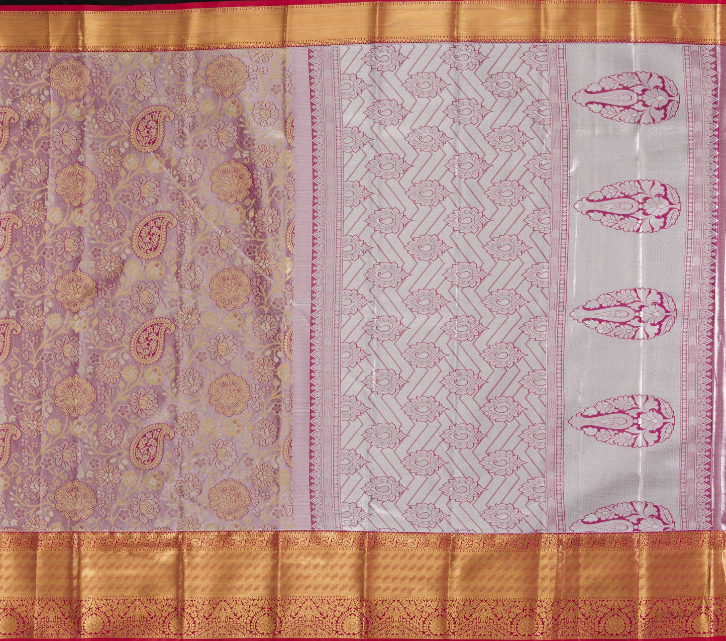 Traditex graceful Lilac saree with beautiful border design (TT24VST005MBR)